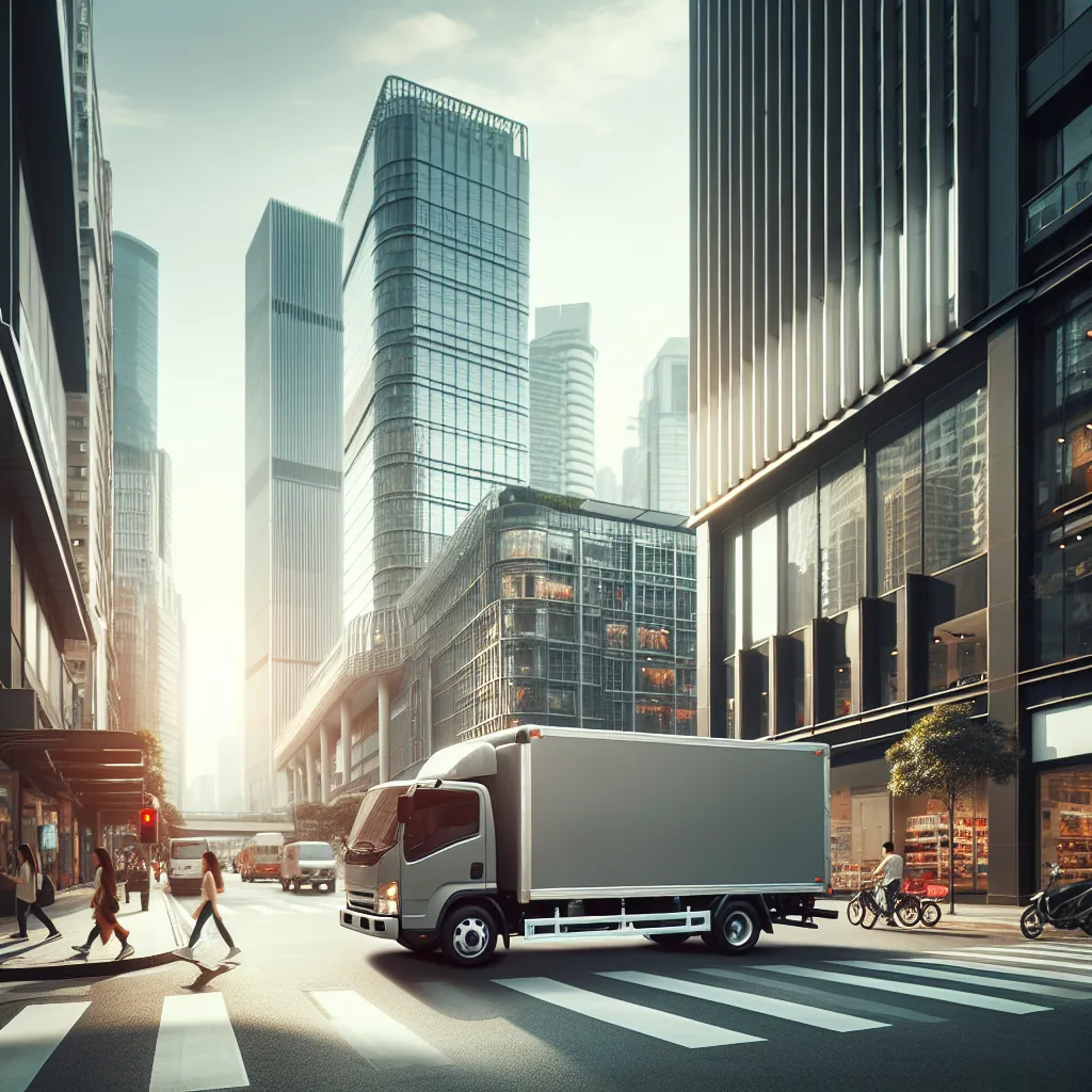 Last mile urban delivery logistics
